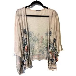 Floral cardigan